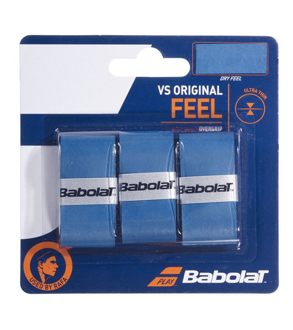 Owijka Babolat Vs Orginal Feel 3szt.niebieska 653040 136