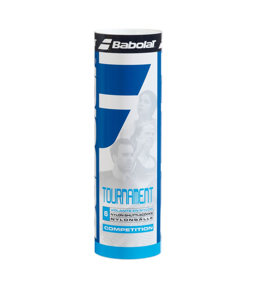 Lotki do badmintona Babolat Tournament x6 Medium żółte 108420