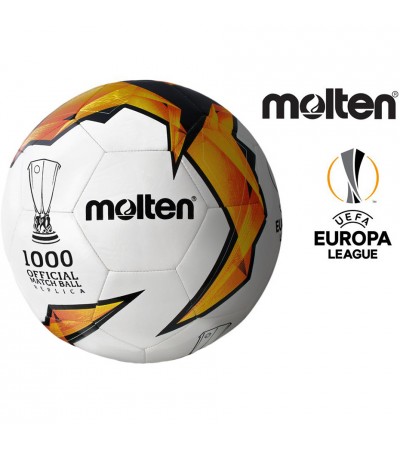 Piłka nożna Molten Replika UEFA Europa League F1U1000-K19