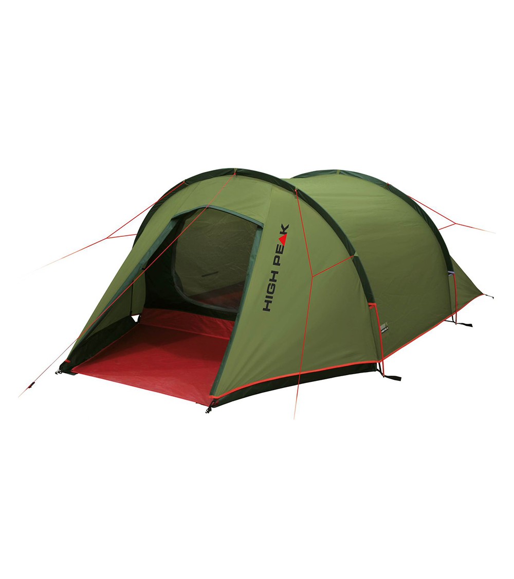 Namiot High Peak Kite 2 LW zielono-czerwony 10343