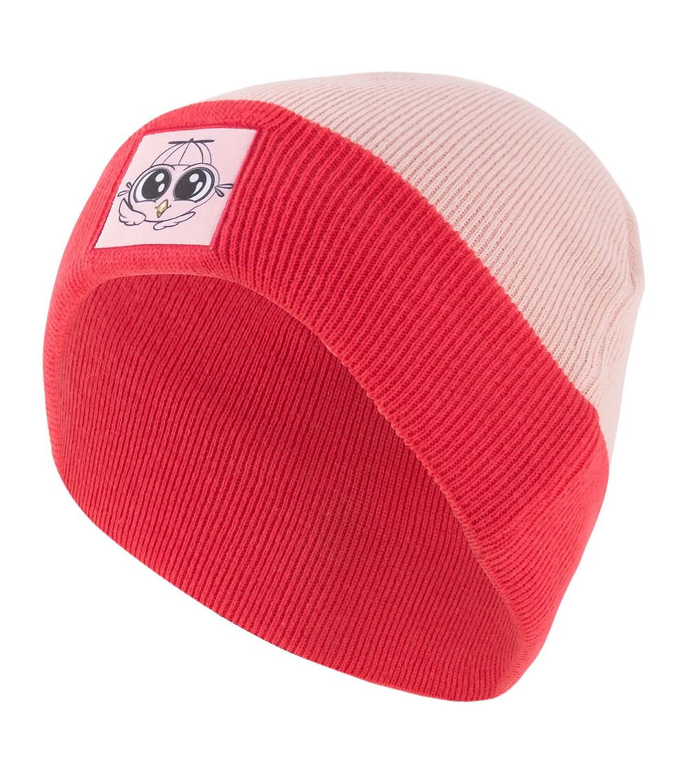 Czapka dla dzieci Puma Animal Classic Cuff Beanie Kids różowa 23456 02