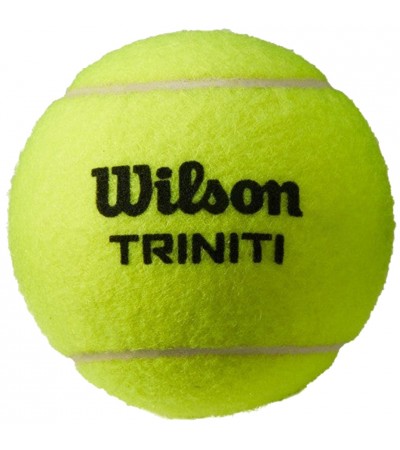 Piłki do tenisa ziemnego Wilson Triniti 4 szt. żółte WRT115200