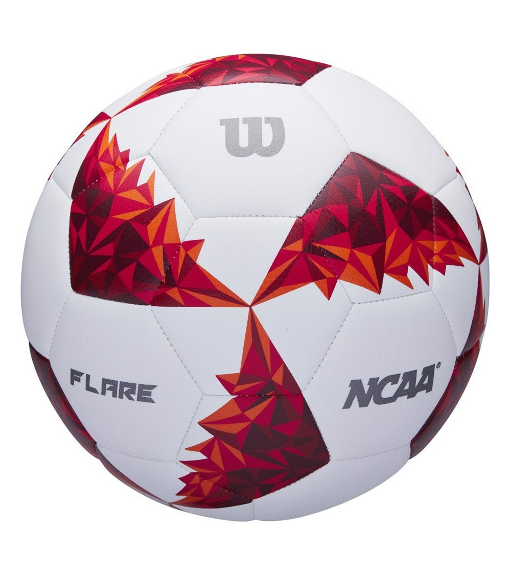 Piłka nożna Wilson NCAA Flare SB biało-czerwona WTE4950XB05