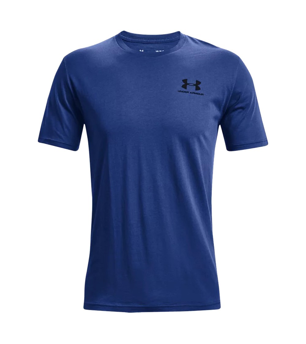 Koszulka męska Under Armour Sportstyle Left Chest Ss niebieska 1326799 432
