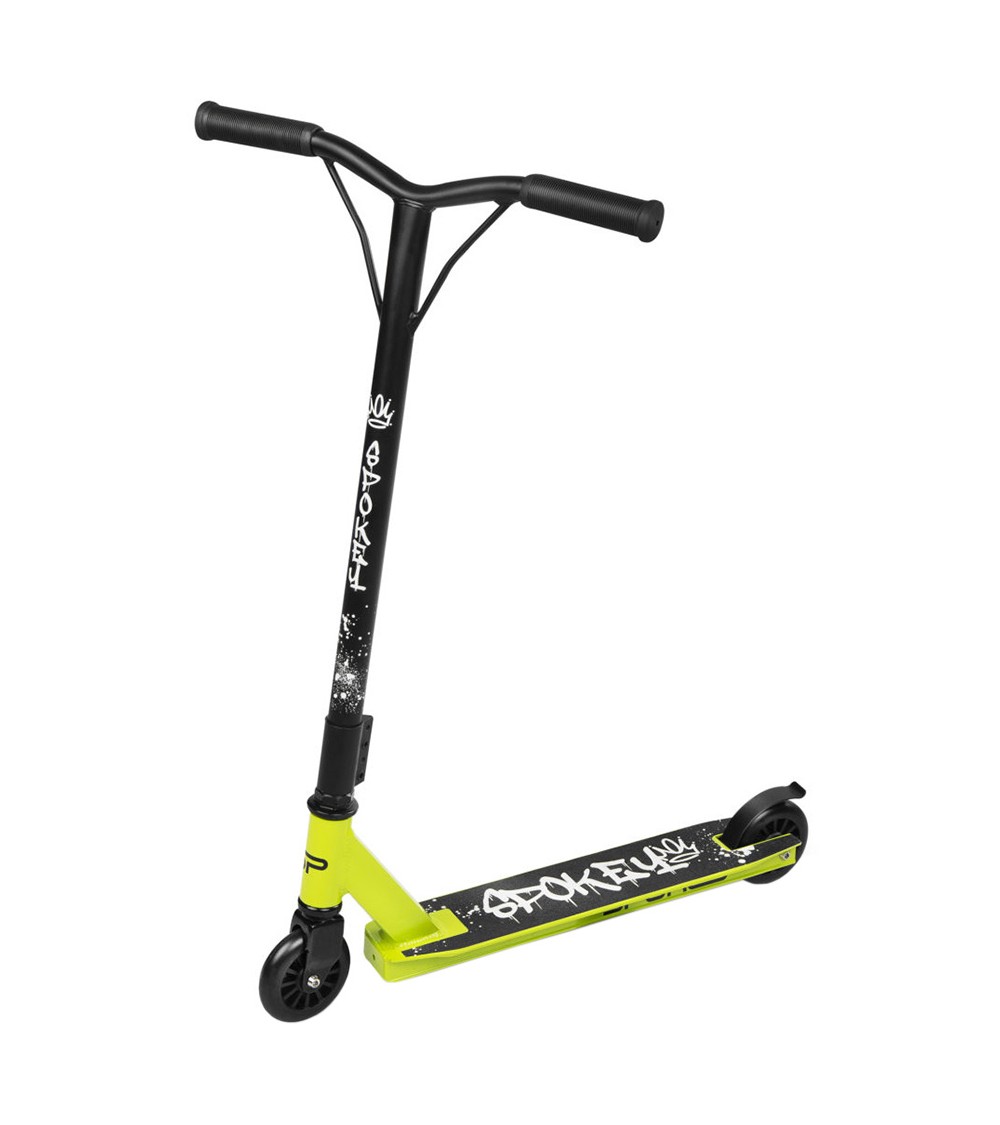 Hulajnoga Spokey Revert Basic Stunt czarno-zielona 929177