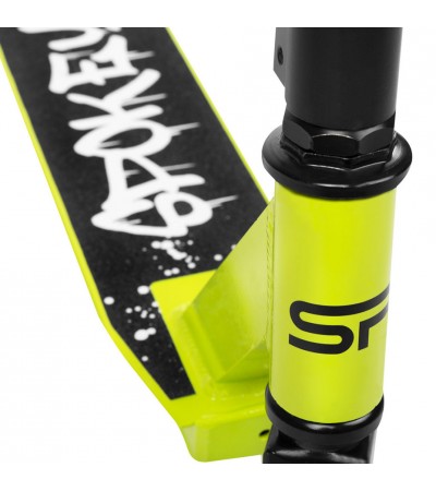 Hulajnoga Spokey Revert Basic Stunt czarno-zielona 929177