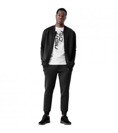 Bluza męska 4F głęboka czerń H4Z21 BLM020 20S