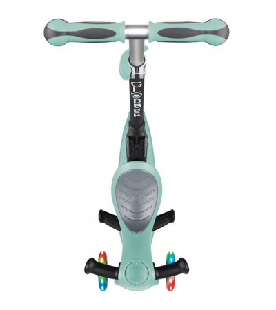 Hulajnoga jeździk rowerek Smj Globber GO-UP Deluxe Lights mint 646-206