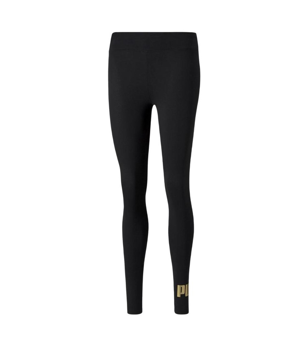 Legginsy damskie Puma Essentials+ Metallic czarne 848307 01