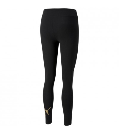 Legginsy damskie Puma Essentials+ Metallic czarne 848307 01