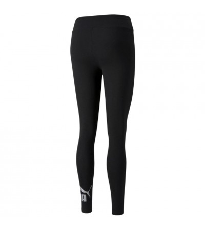 Legginsy damskie Puma Essentials+ Metallic czarne 848307 51