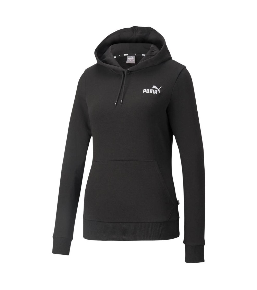 Bluza damska Puma ESS+ Embroidery Hoodie TR czarna 848332 01