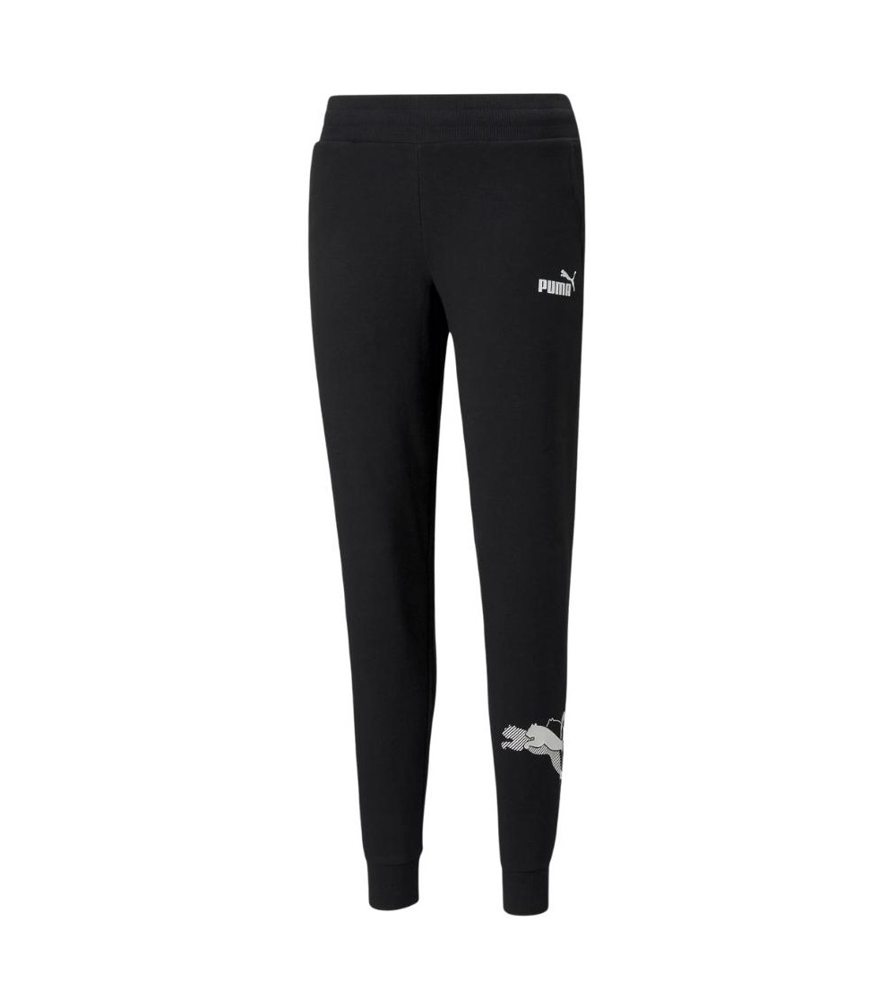 Spodnie damskie Puma Power Graphic Pants czarne 847115 01