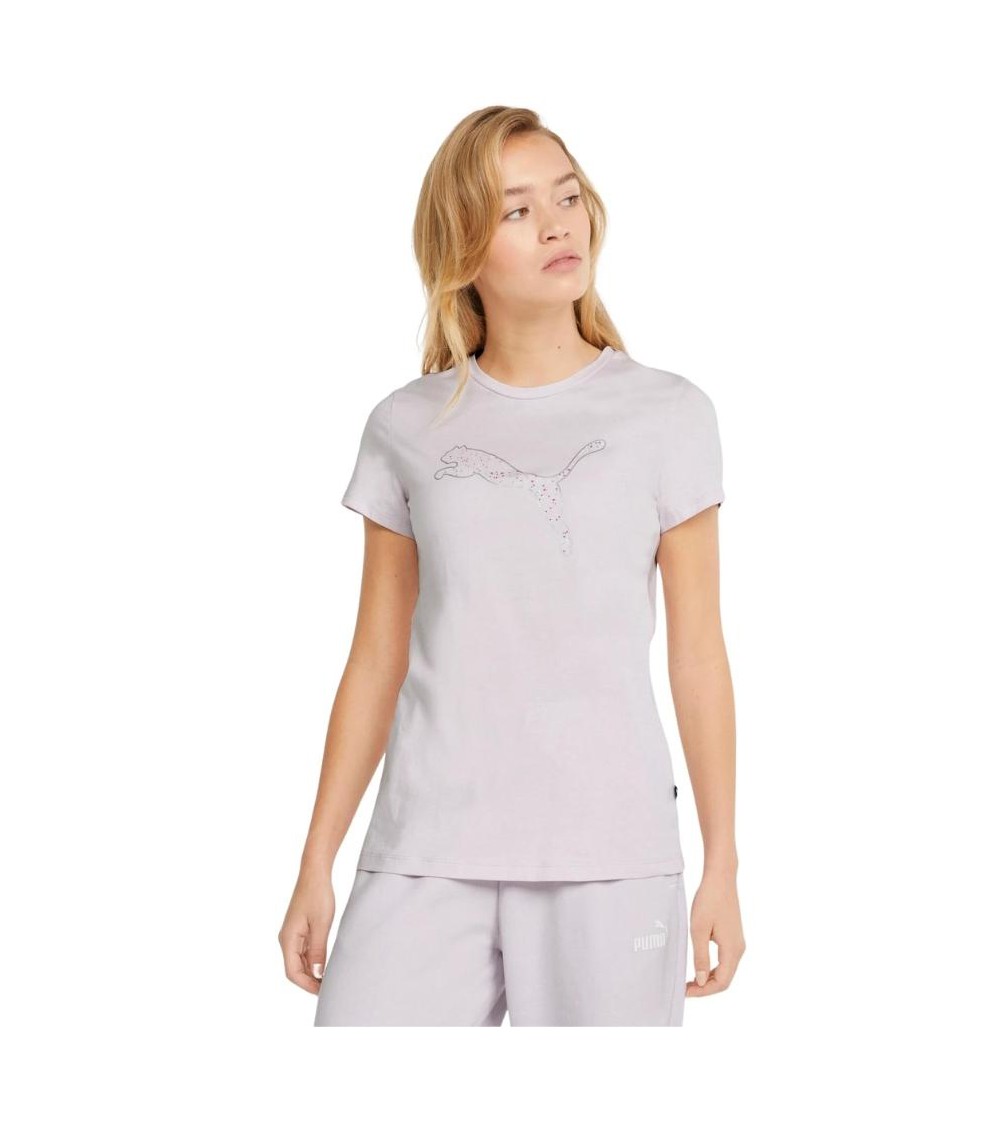Koszulka damska Puma Power Graphic Stardust Tee różowa 848826 73