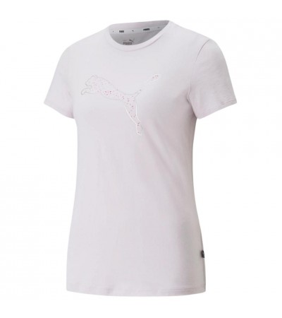 Koszulka damska Puma Power Graphic Stardust Tee różowa 848826 73
