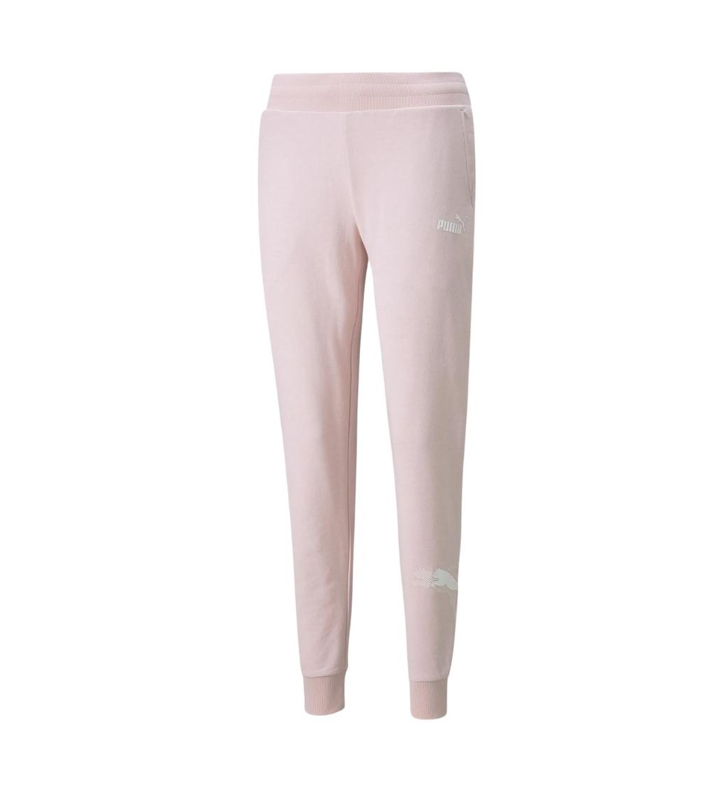 Spodnie damskie Puma Power Graphic Pants różowe 847115 16