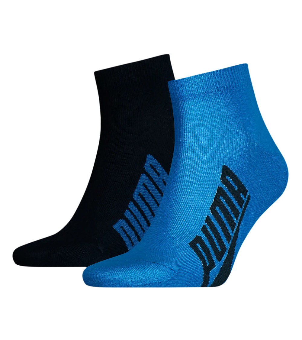 Skarpety Puma Unisex Bwt Lifestyle Quart niebieskie, czarne 907953 03