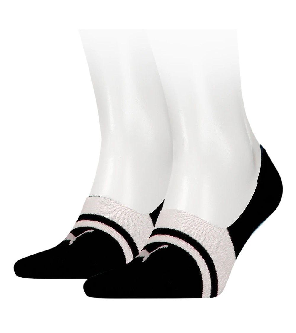 Skarpety Puma Heritage Footie 2P Unisex czarne 907976 01