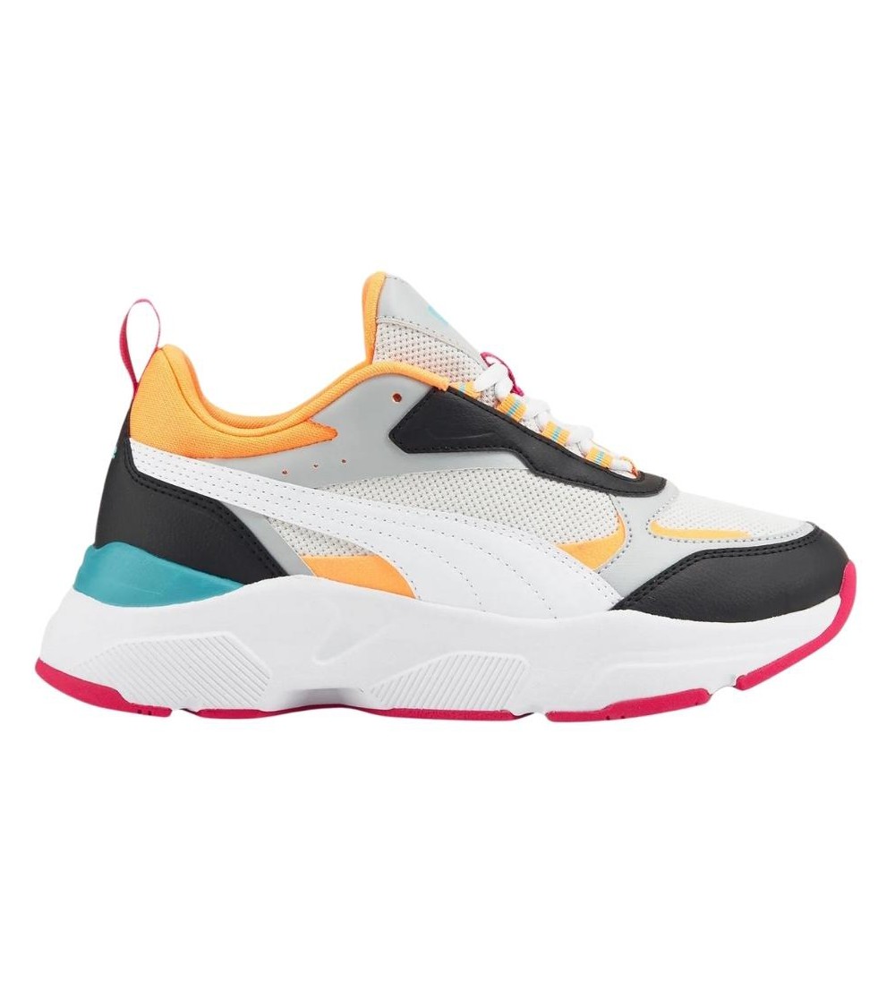 Buty damskie Puma Cassia Nimbus szaro-pomarańczowe 384647 05