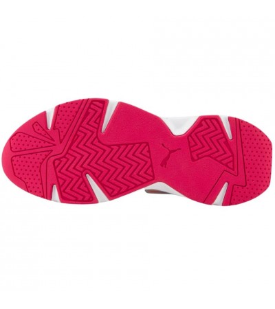 Buty damskie Puma Cassia Nimbus szaro-pomarańczowe 384647 05