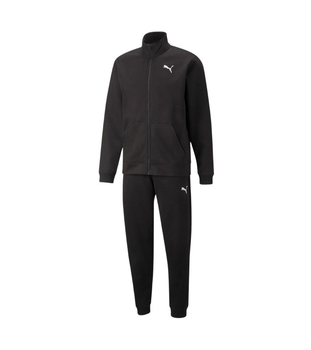 Dres męski Puma Train Rain FaV Knitted Tracksuit czarny 521682 01