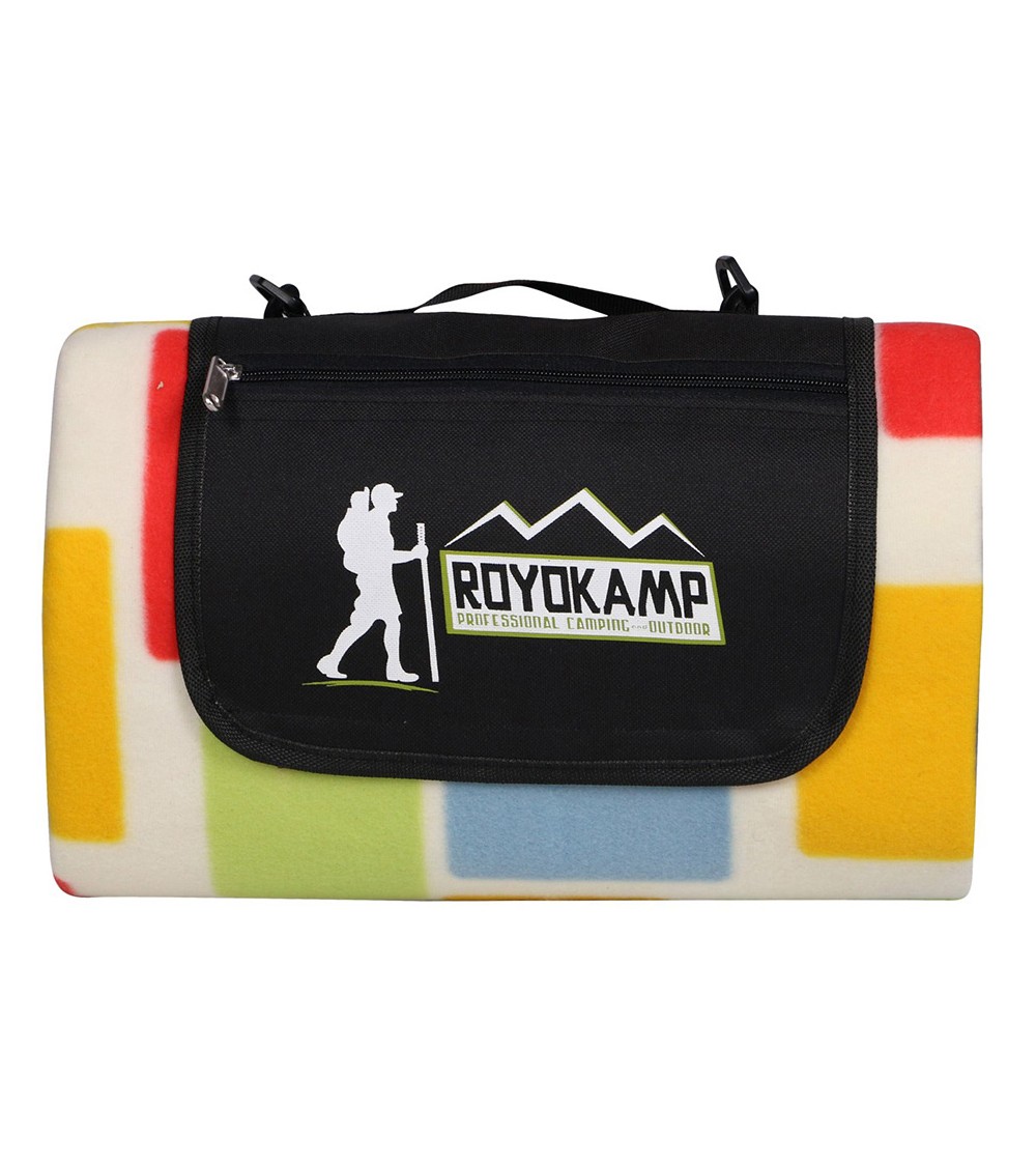 Koc piknikowy Royokamp 170x150 cm wielokolorowy 1036069
