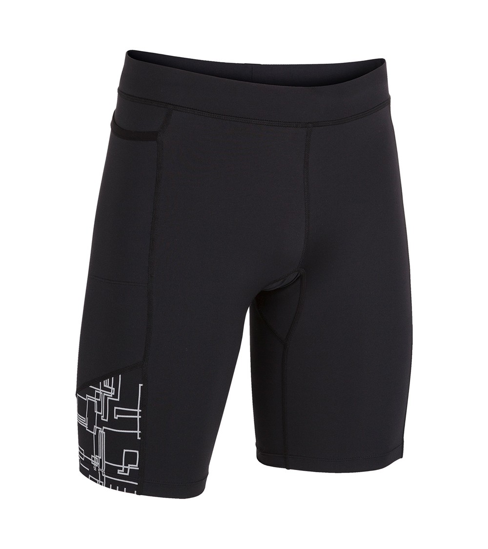 Spodenki męskie Joma Elite VIII Short Tights czarne 101926.100