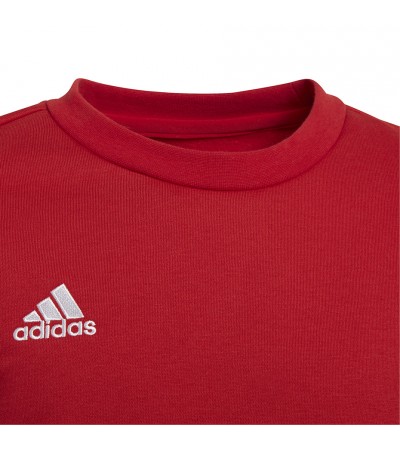 Bluza dla dzieci adidas Entrada 22 Sweat Top czerwona H57473