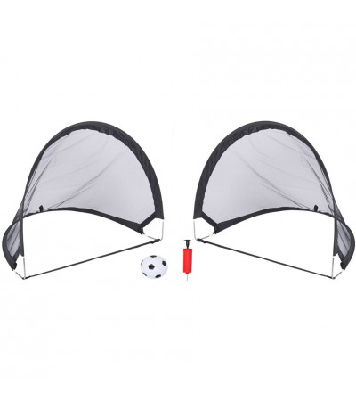 Zestaw 2 bramek do piłki nożnej Pop Up + akcesoria 120x86x86cm Dunlop 100999