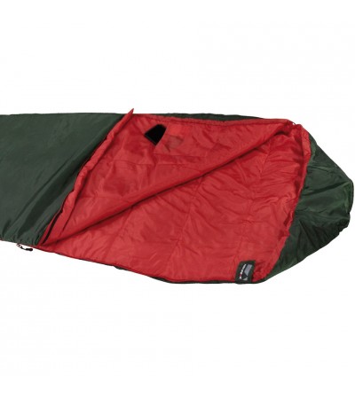 Śpiwór High Peak Lite Pak 800 210x75x50 cm zielono-czerwony 23260