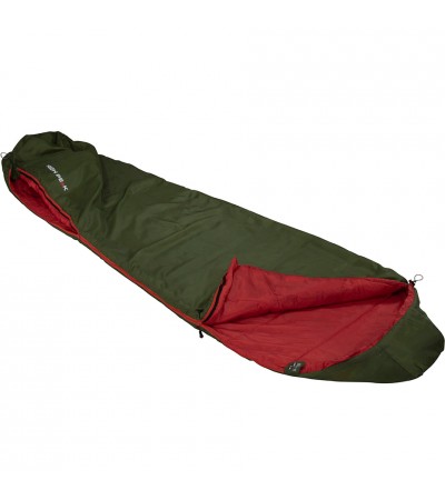Śpiwór High Peak Lite Pak 1200 225x80x50 cm zielono-czerwony 23263
