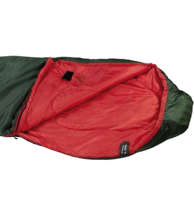 Śpiwór High Peak Lite Pak 1200 225x80x50 cm zielono-czerwony 23263