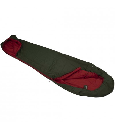 Śpiwór High Peak Pak 600 210x75x50 cm zielono-czerwony 23246