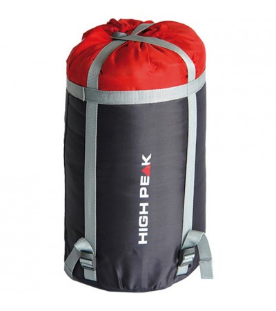 Śpiwór High Peak Black Arrow 220x80x50 cm zielono-czerwony 23054