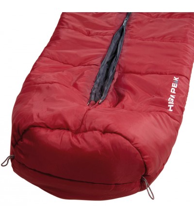 Śpiwór High Peak Century 300 230x85x55 cm borodowo-szary 23227
