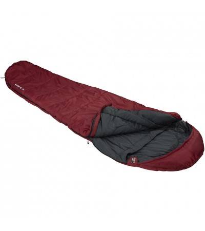 Śpiwór High Peak TR 300 230x85x55 cm bordowo-szary lewy 23066