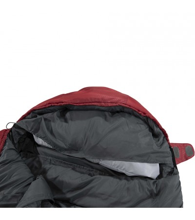 Śpiwór High Peak Redwood 3 220x80x50 cm bordowo-szary 23085