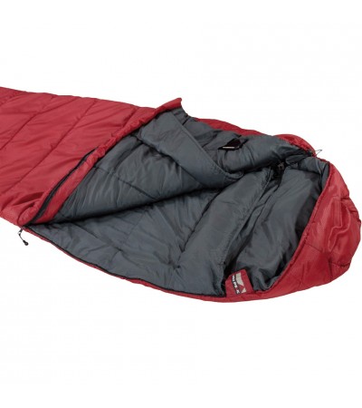 Śpiwór High Peak Redwood 3 220x80x50 cm bordowo-szary 23085