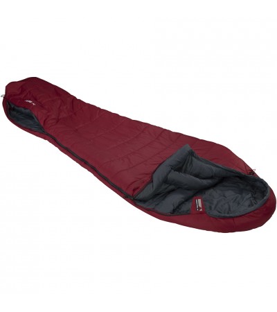 Śpiwór High Peak Hyperion 1M 210x80x50 cm bordowo-szary 23363