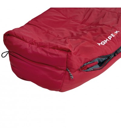 Śpiwór High Peak Hyperion 1M 210x80x50 cm bordowo-szary 23363