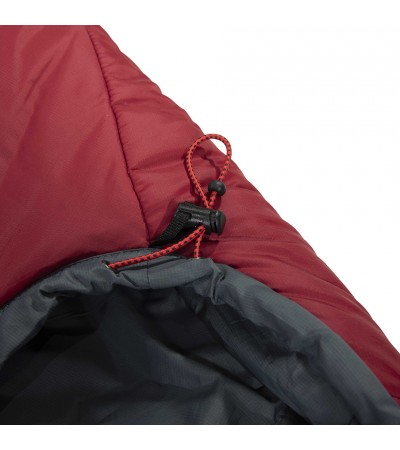 Śpiwór High Peak Hyperion 1M 210x80x50 cm bordowo-szary 23363