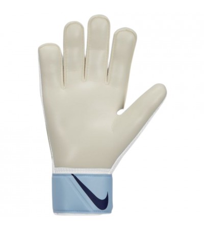 Rękawice bramkarskie Nike Goalkeeper Match niebiesko-białe CQ7799 548