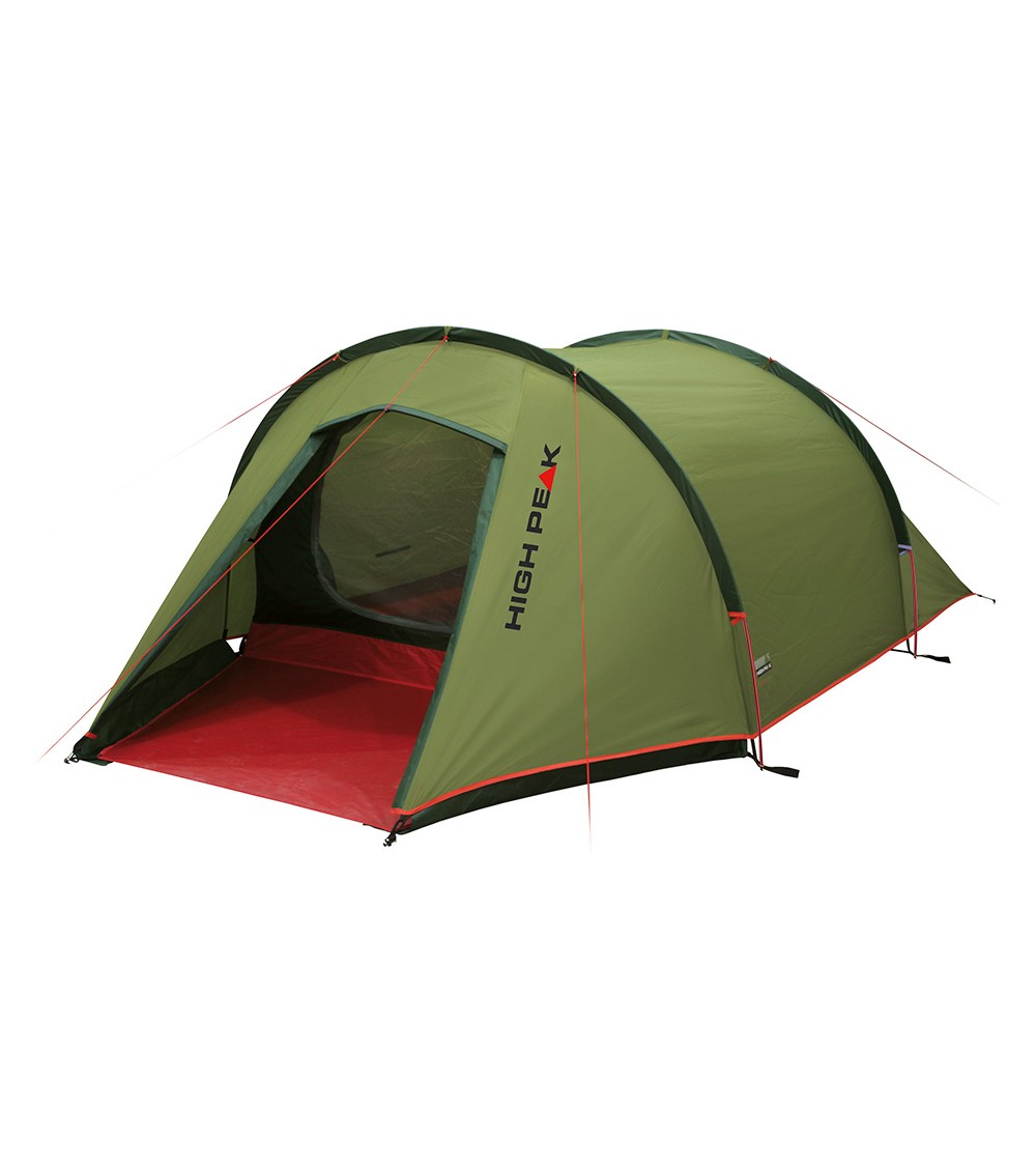 Namiot High Peak Kite 3 LW zielono-czerwony 10344