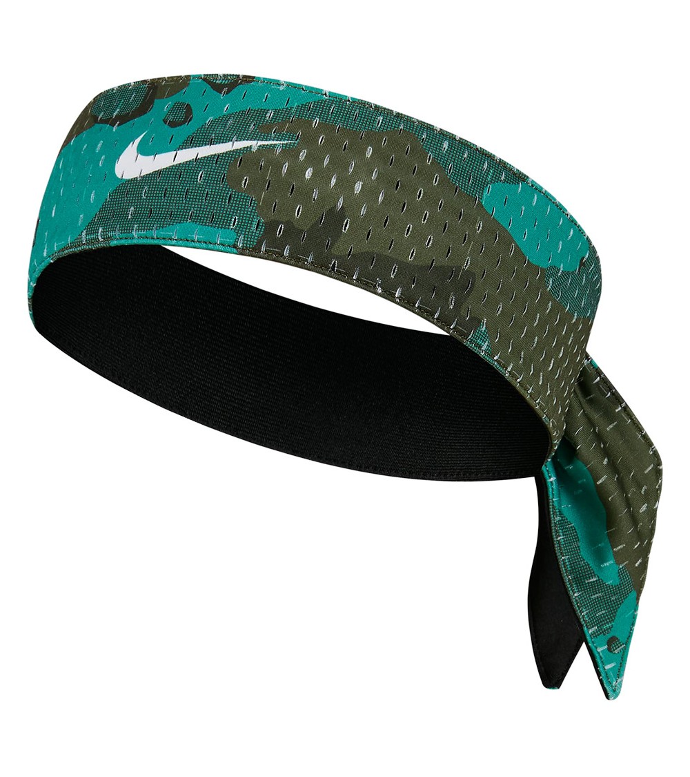Opaska na głowę Nike Dri-FIT Head Tie 4.0 zielona N1003039972OS