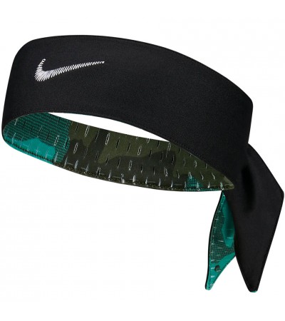 Opaska na głowę Nike Dri-FIT Head Tie 4.0 zielona N1003039972OS