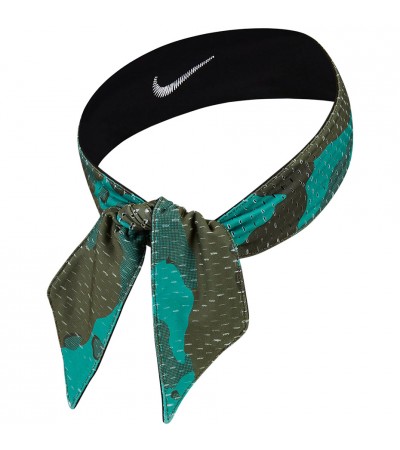 Opaska na głowę Nike Dri-FIT Head Tie 4.0 zielona N1003039972OS