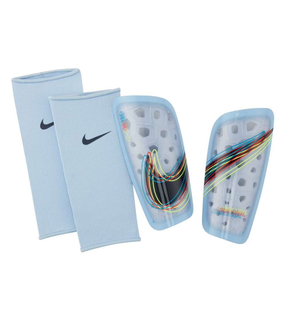 Ochraniacze piłkarskie Nike Mercurial Lite Guard błękitne SP2120 548