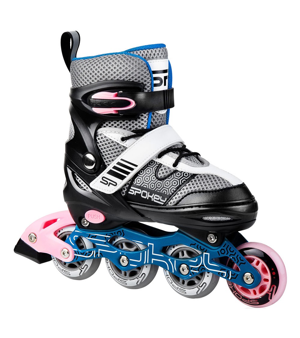 Łyżworolki Spokey Arya 28-32 czarno-różowe 927030
