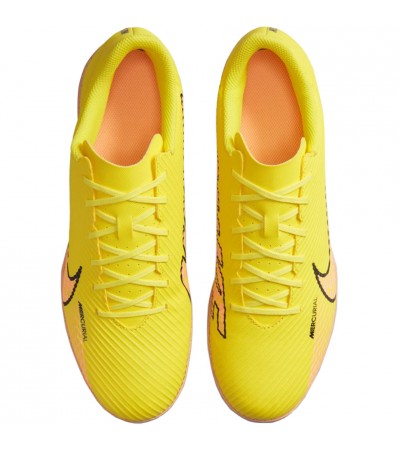 Buty piłkarskie Nike Mercurial Vapor 15 Club IC żółte DJ5969 780