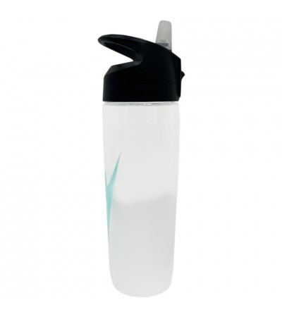 Bidon Nike Hypercharge Straw 700 ml przezroczysto-miętowo-biały N000003416824